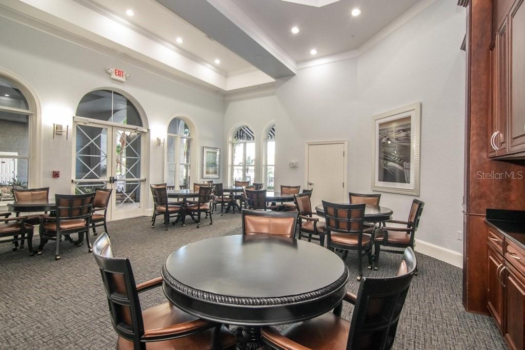 Billiards room