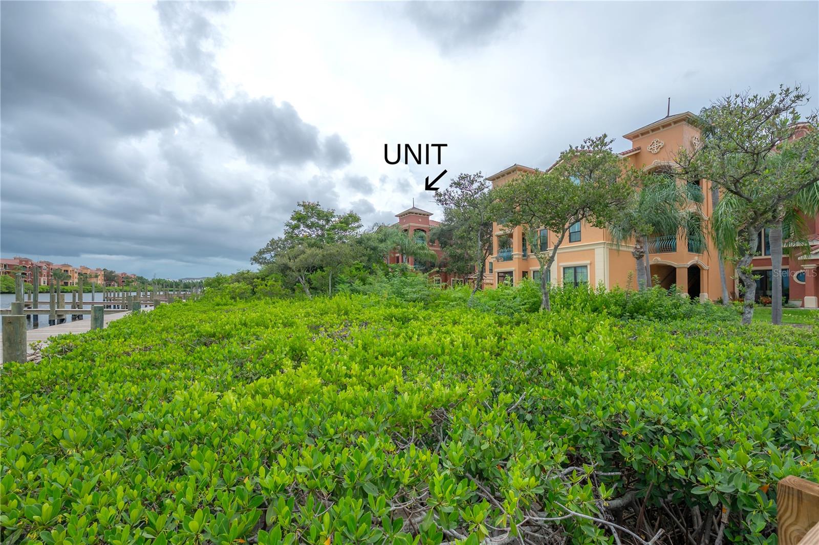 View of Building 11 from the Dock