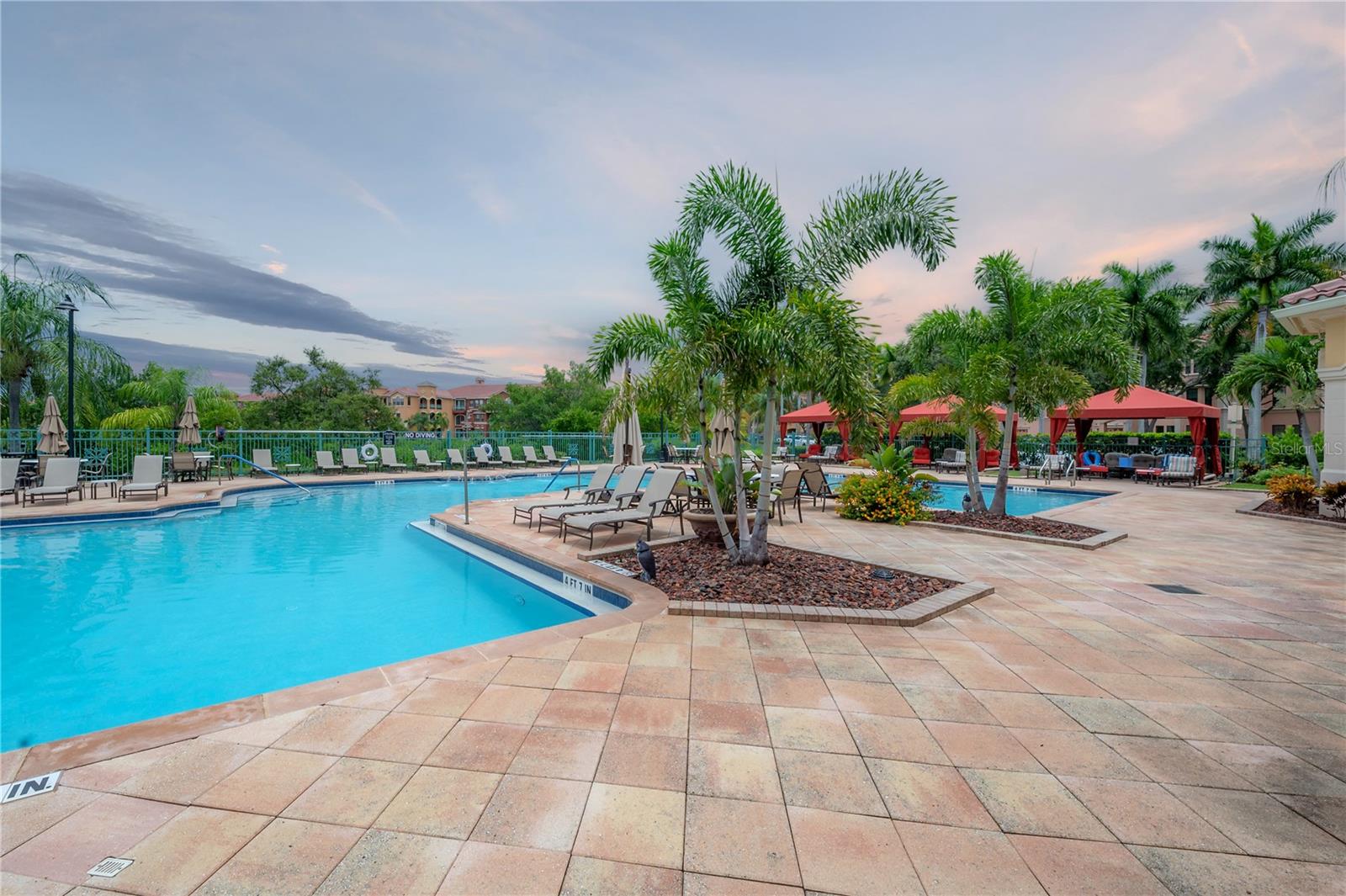Grand Bellagio Pool overlooking Tampa Bay