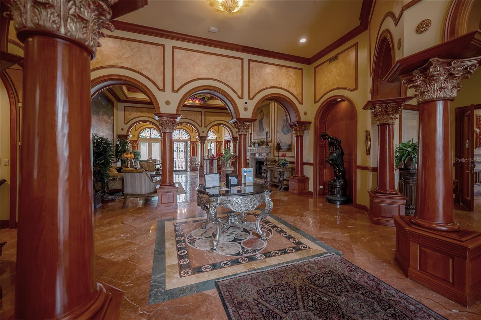 Main Clubhouse area (additional private rooms not shown)
