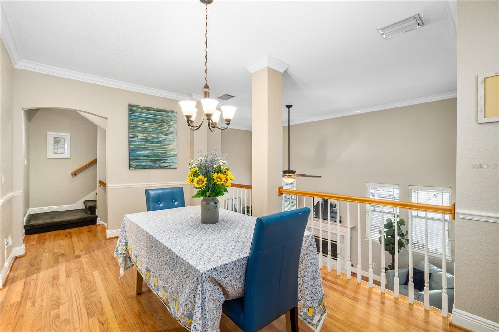 Perfectly located by the kitchen and full bath