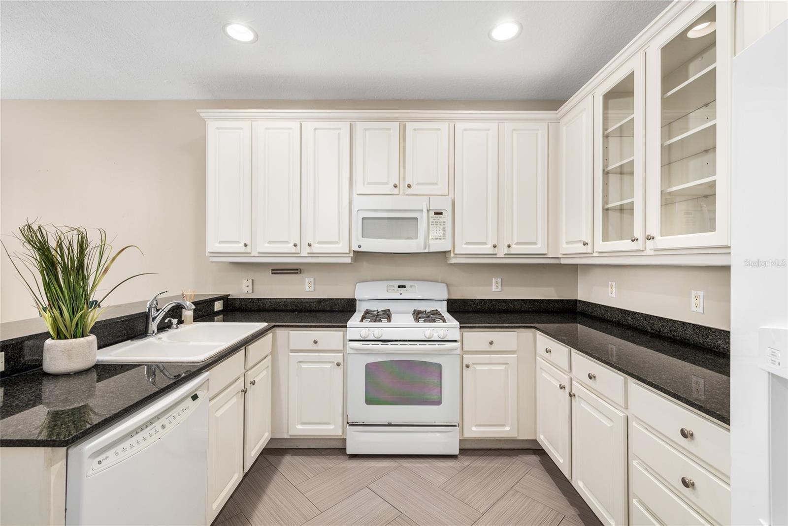 Tons of Cabinets in this well laid out kitchen
