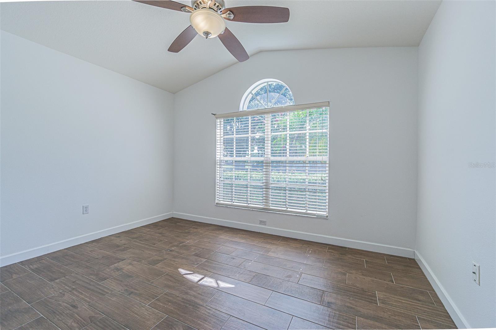 Guest bedroom at the front of the home