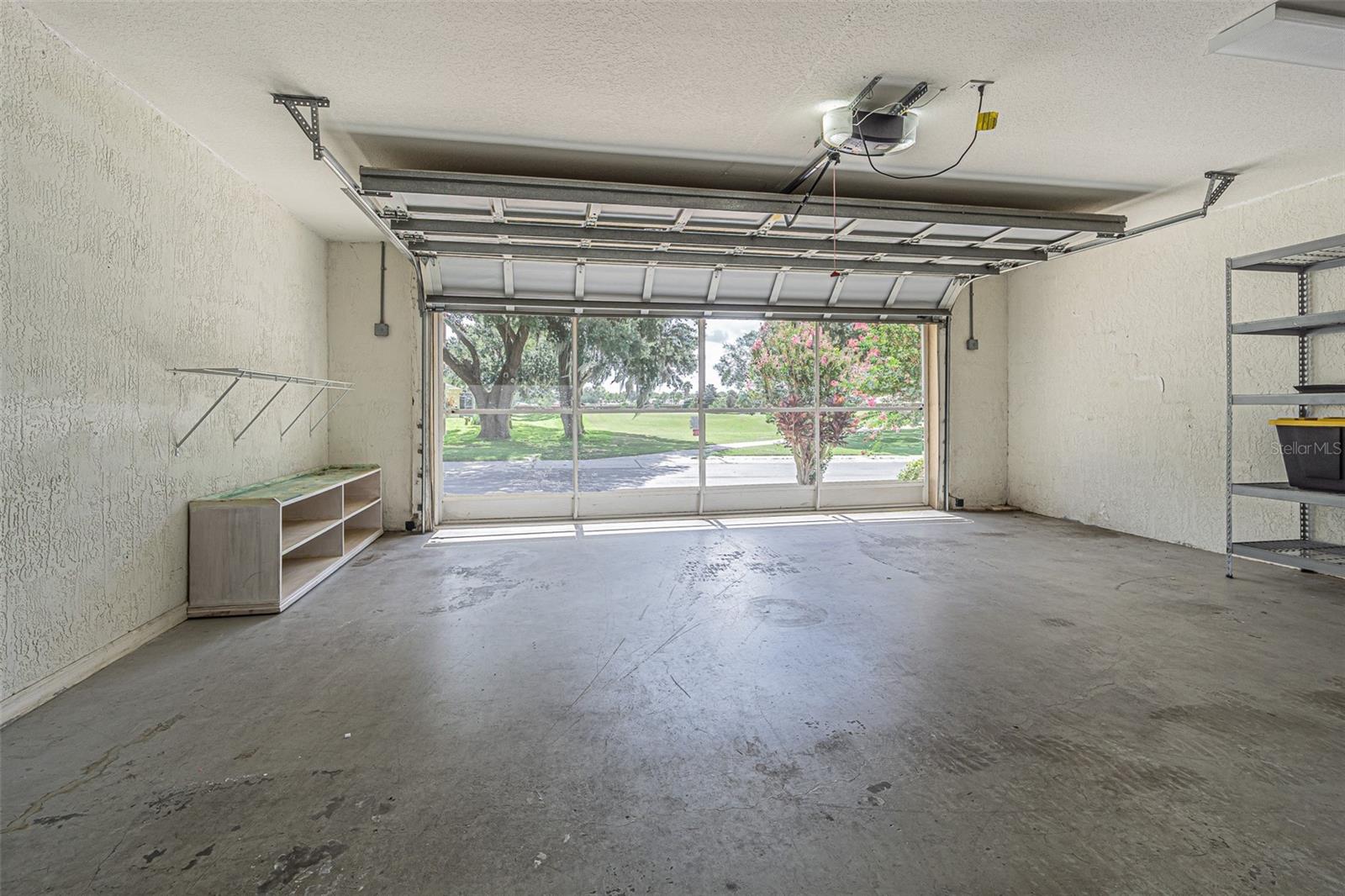 Screened garage with a VIEW!