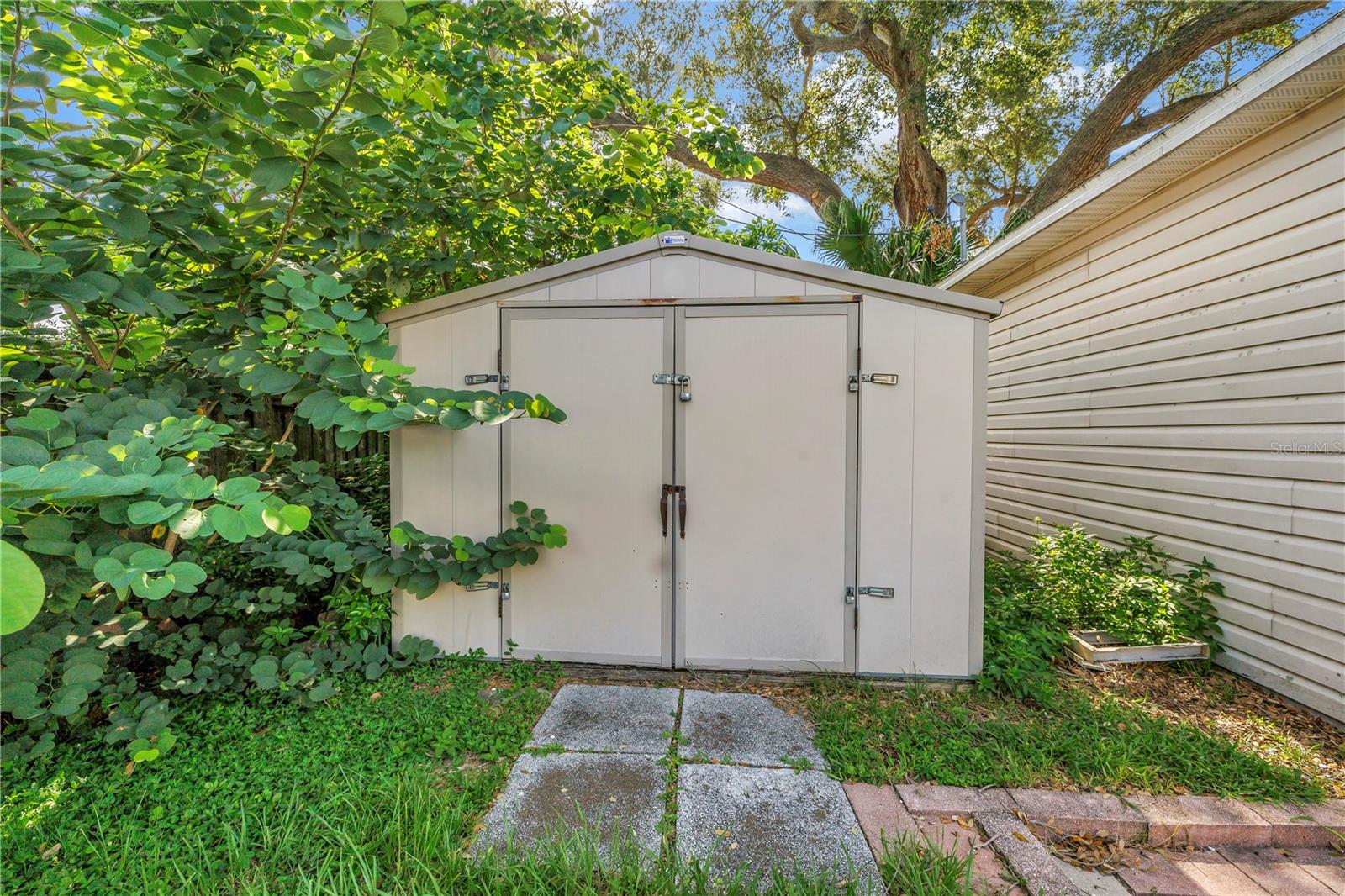 Shed for additional storage