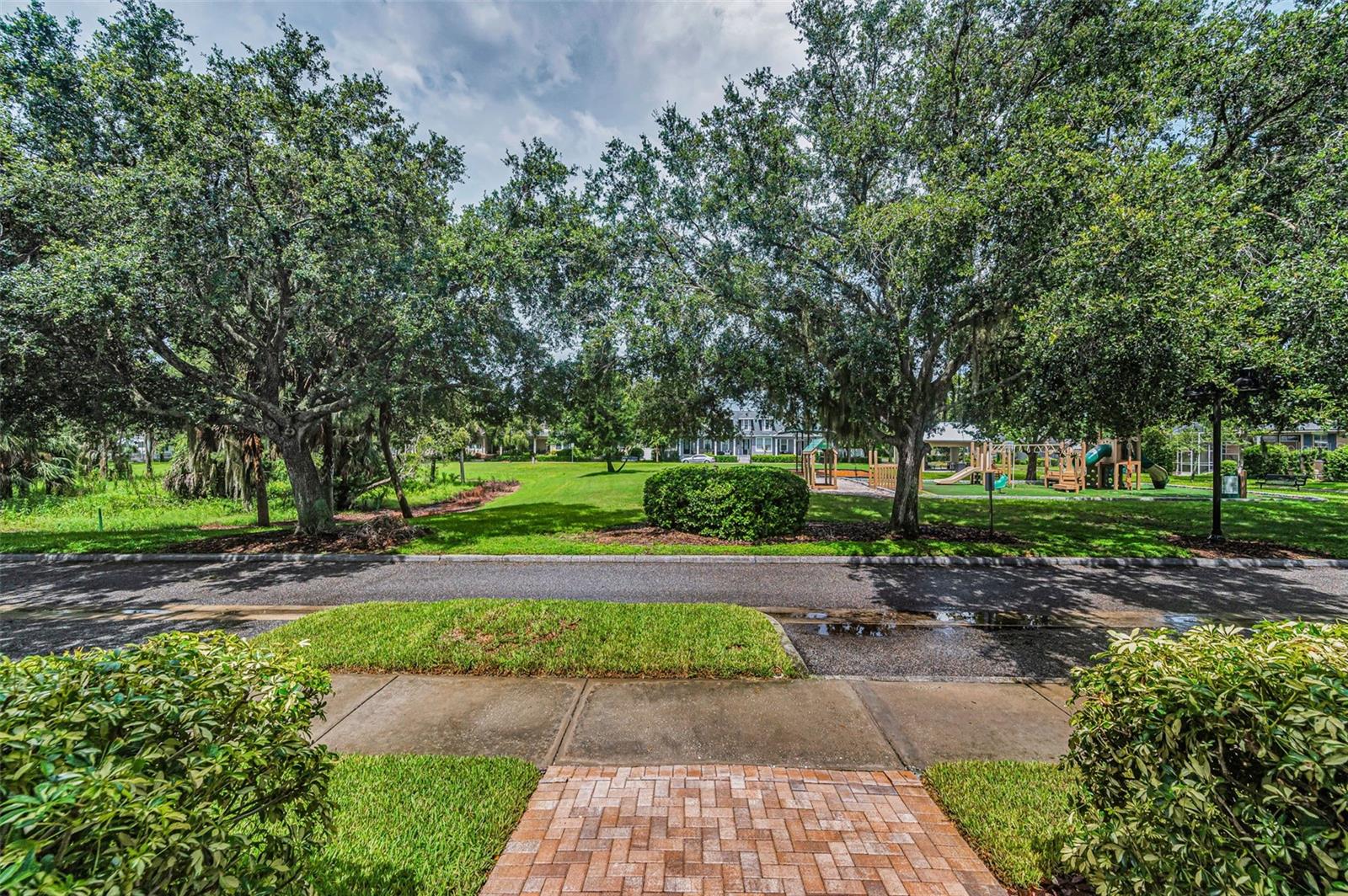 Park view from front porch