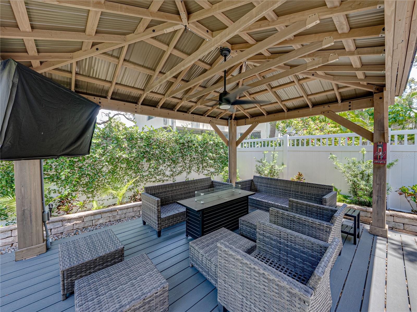 Outdoor Lounge Area