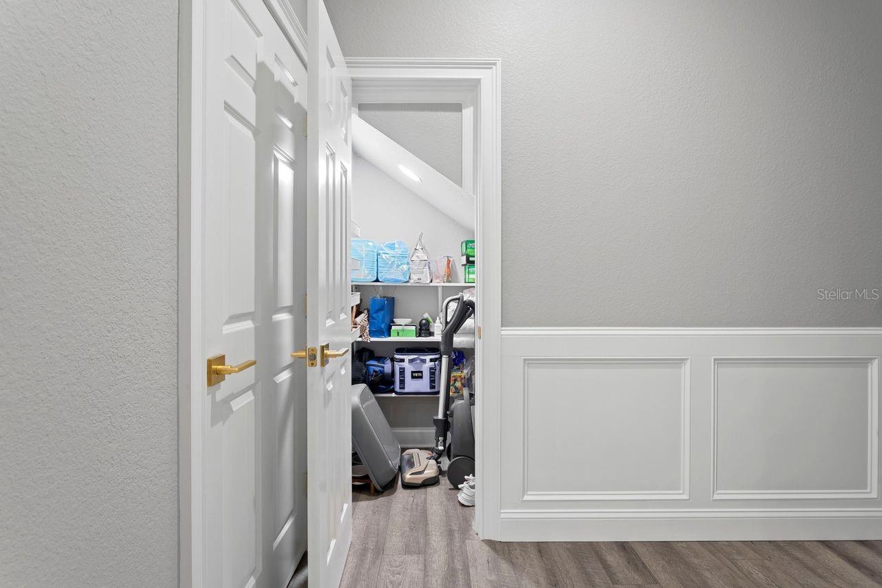 Storage-under staircase