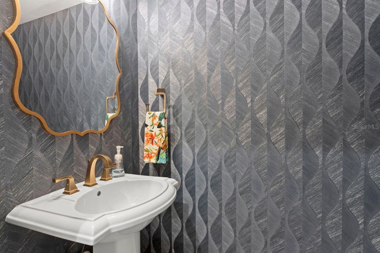 Powder room- downstairs