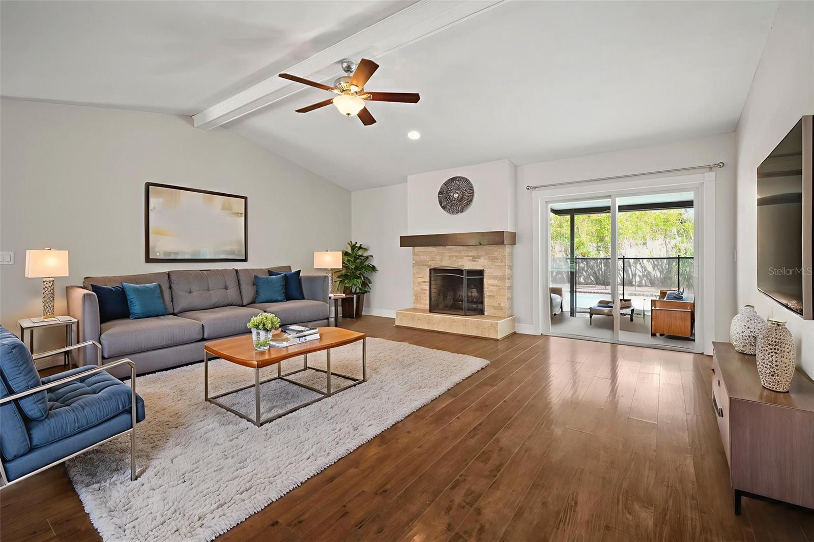oversized family room