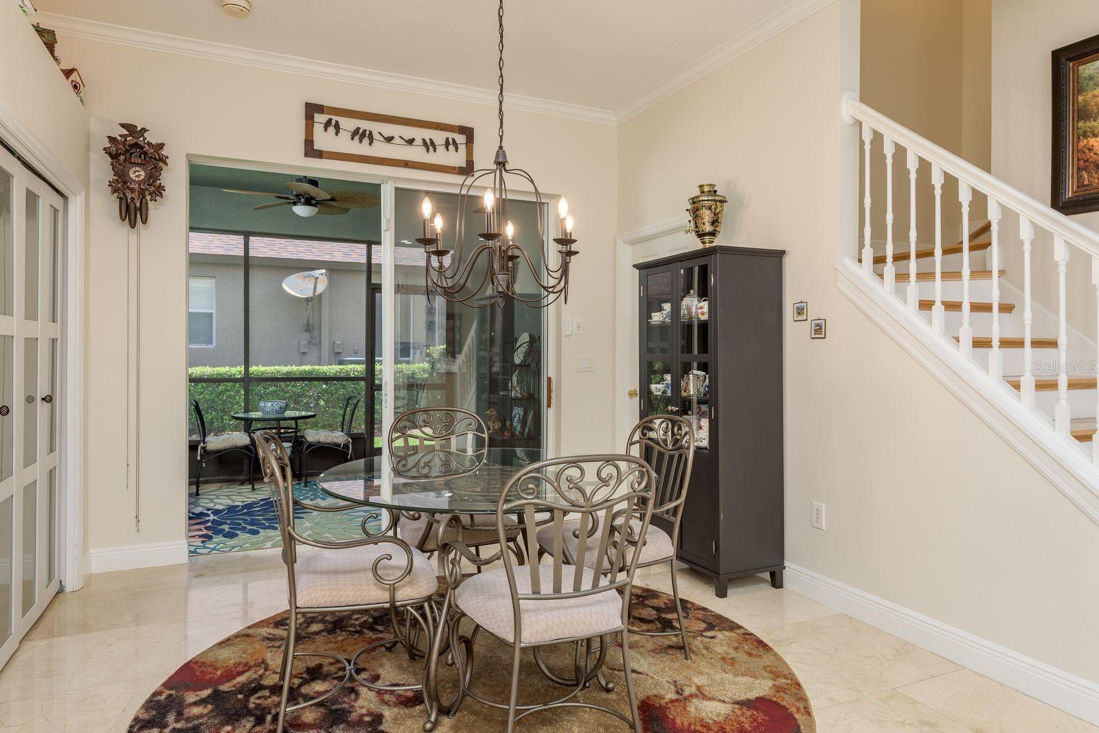 Breakfast area