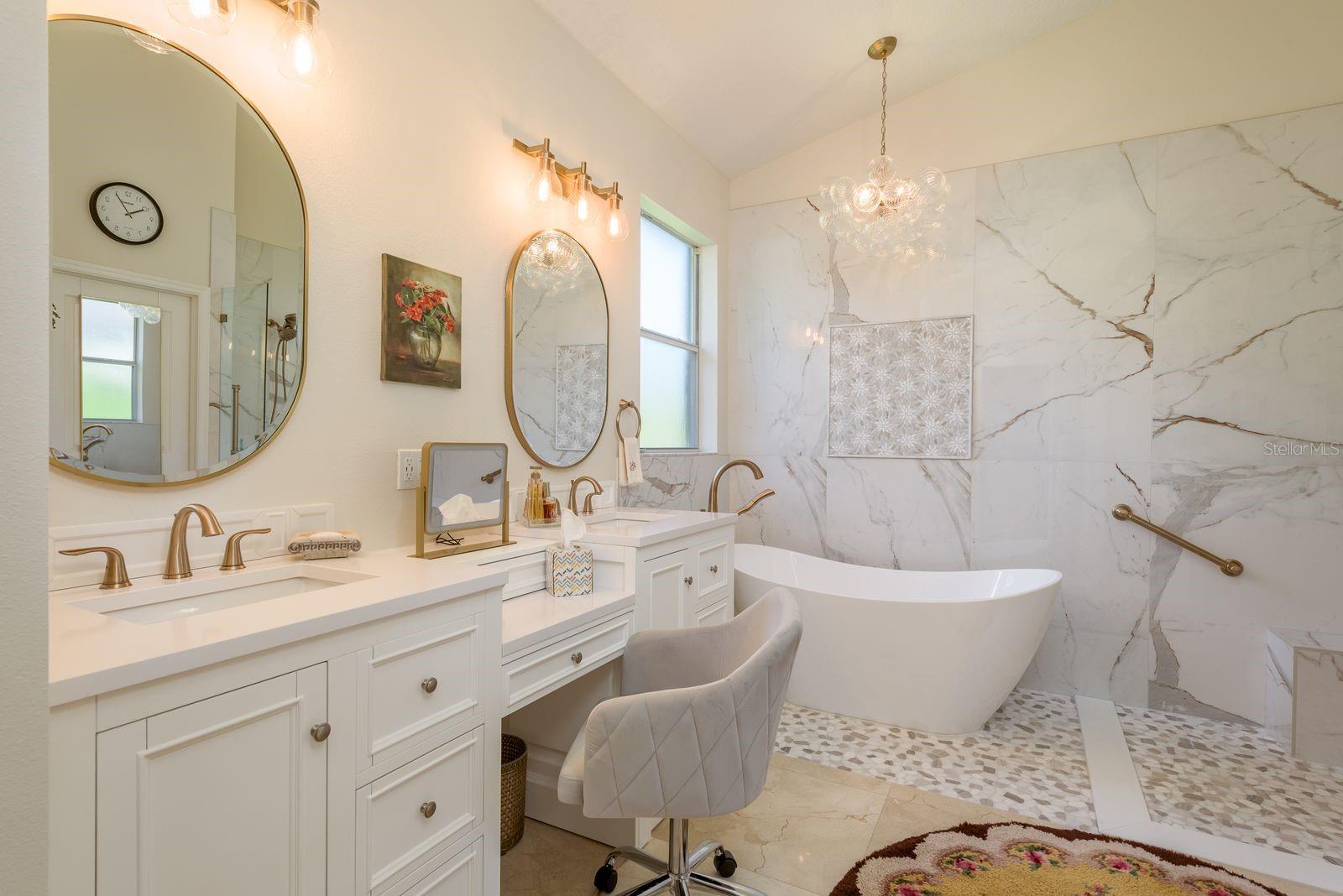 Master bathroom