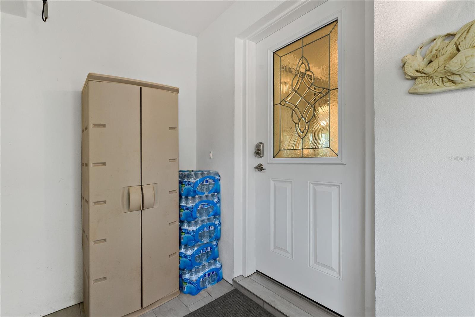Extra Storage in the Entry Way Foyer!