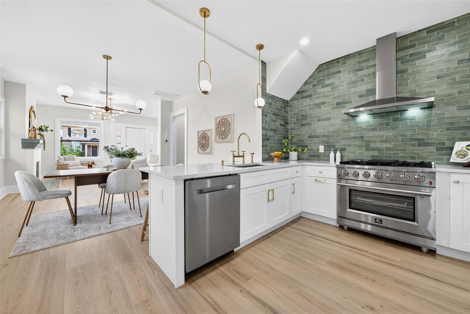 Open floor plan