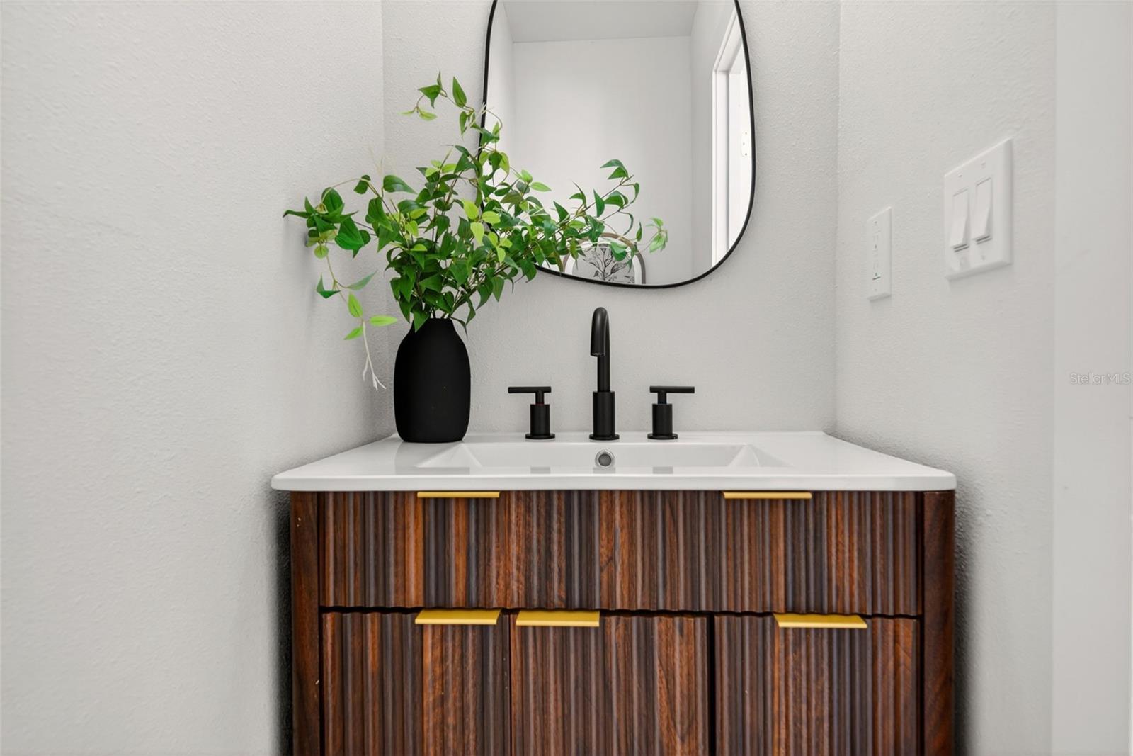 Half Bath off Bonus Room/Office