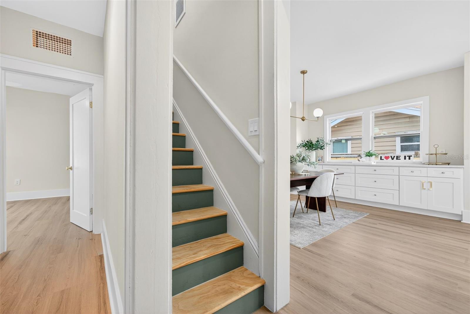 Stairs leading to Primary En-Suite