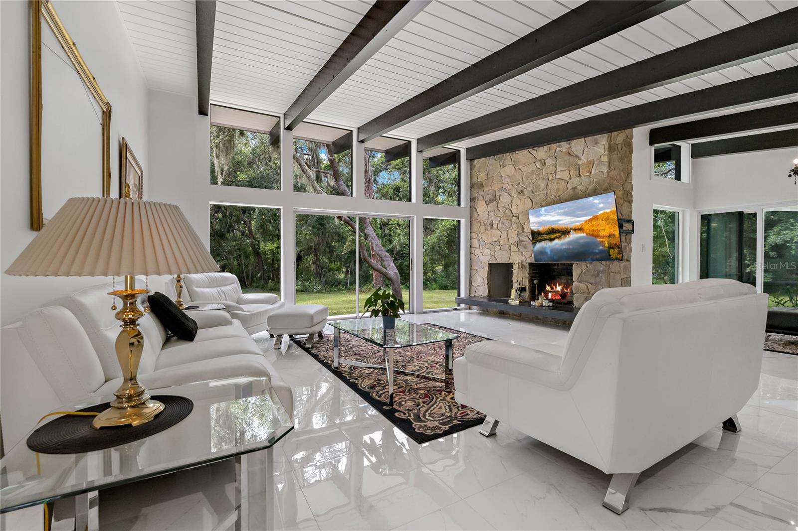 Modern, Mid-Century Glam Home