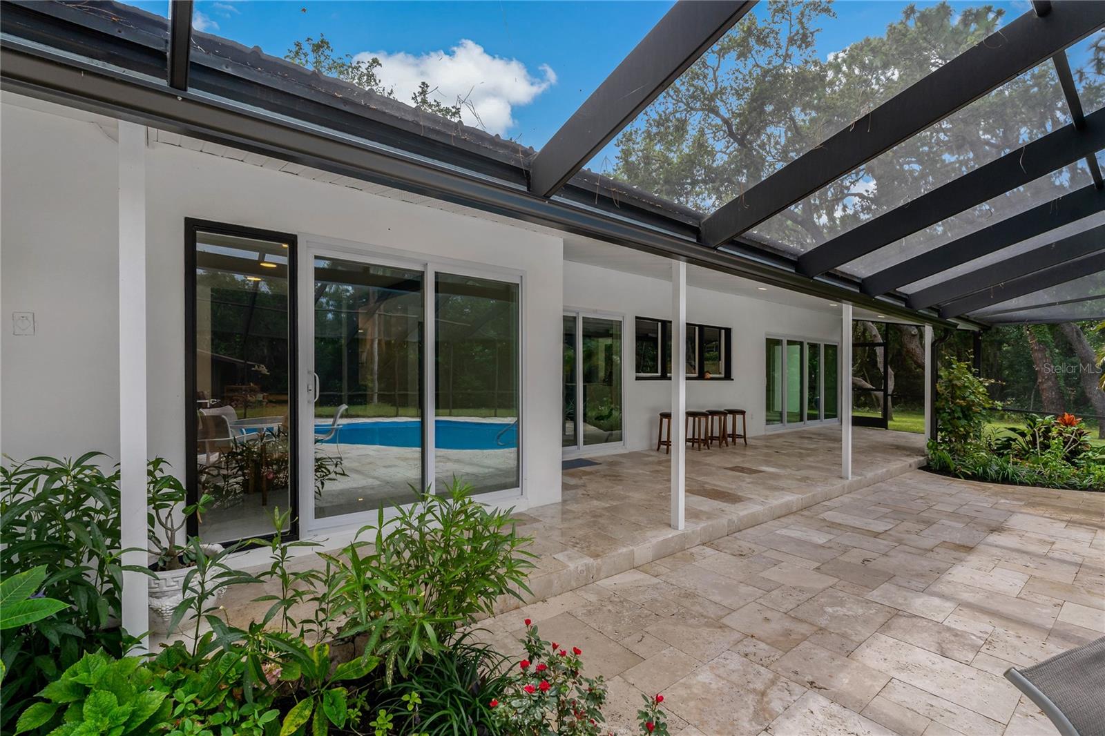 Sliding Glass Doors Throughout