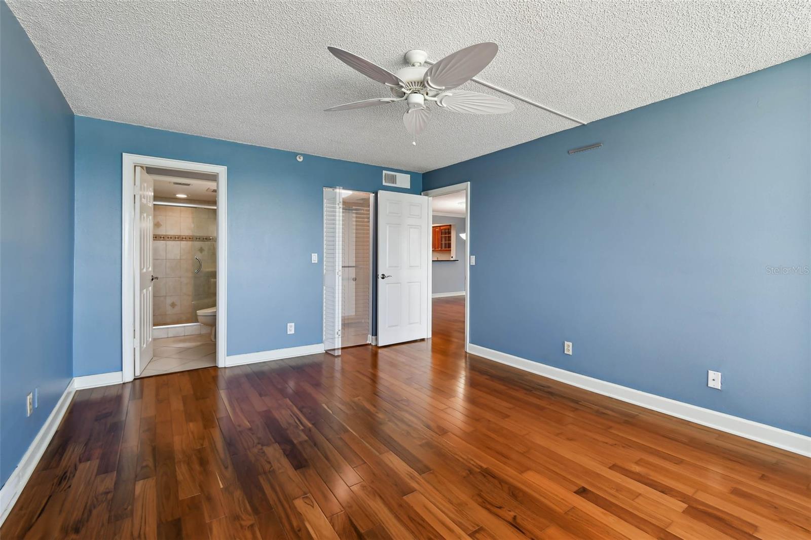 Primary ensuite and walk-in closet