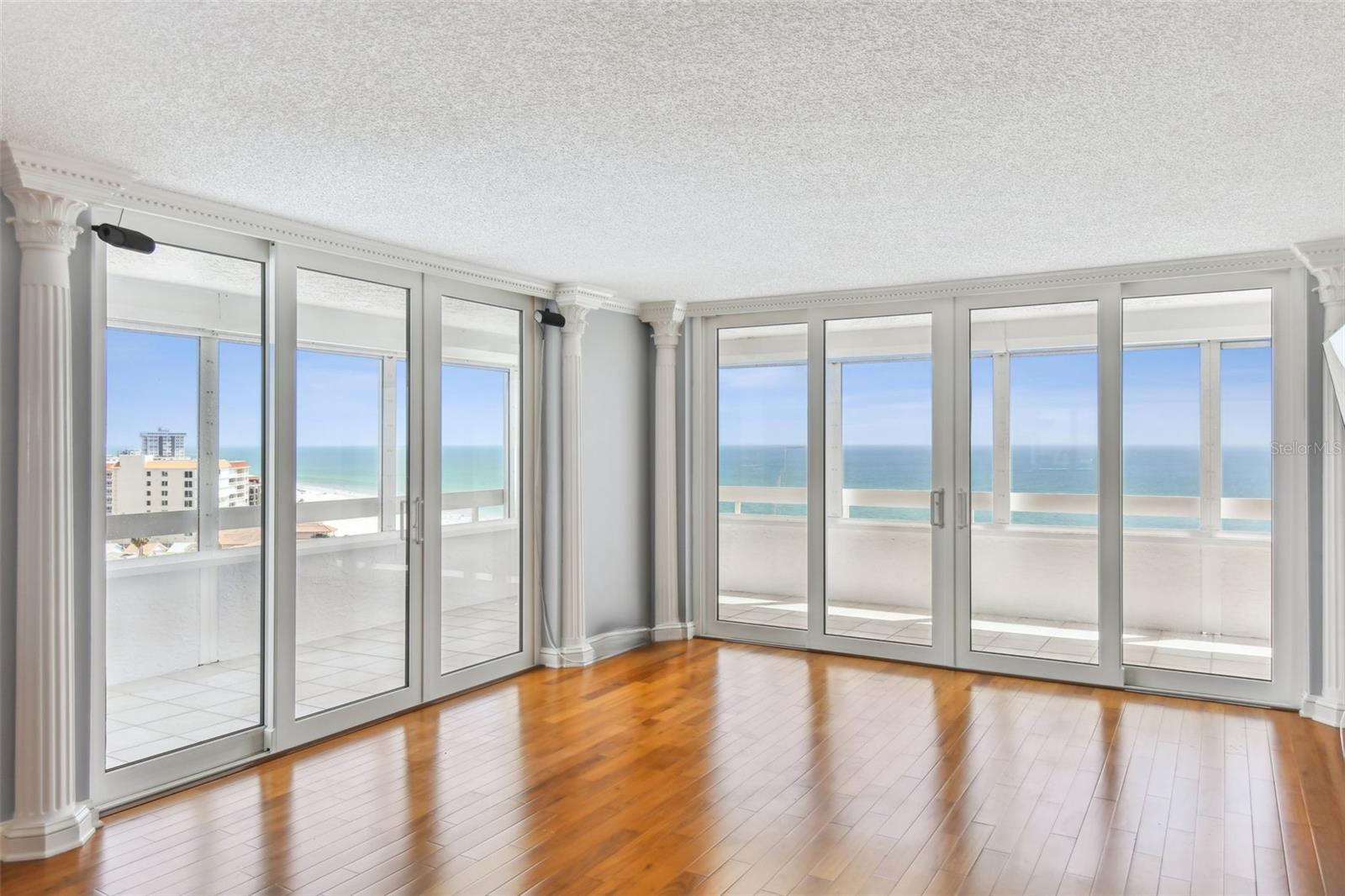 Rare corner unit with stunning unobstructed Gulf front beach view
