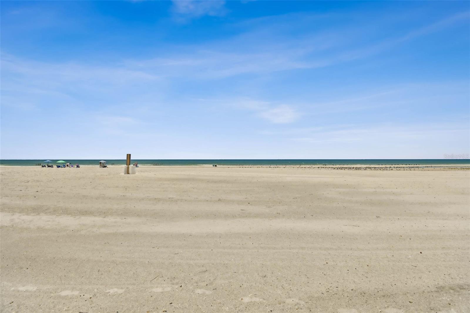 Direct beach access