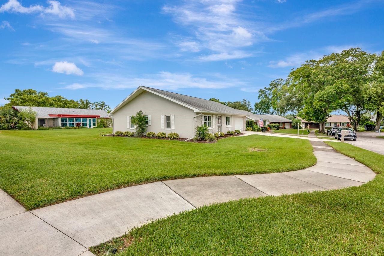 There are sidewalks throughout Highland Lakes making for a nice stroll throughout the community.
