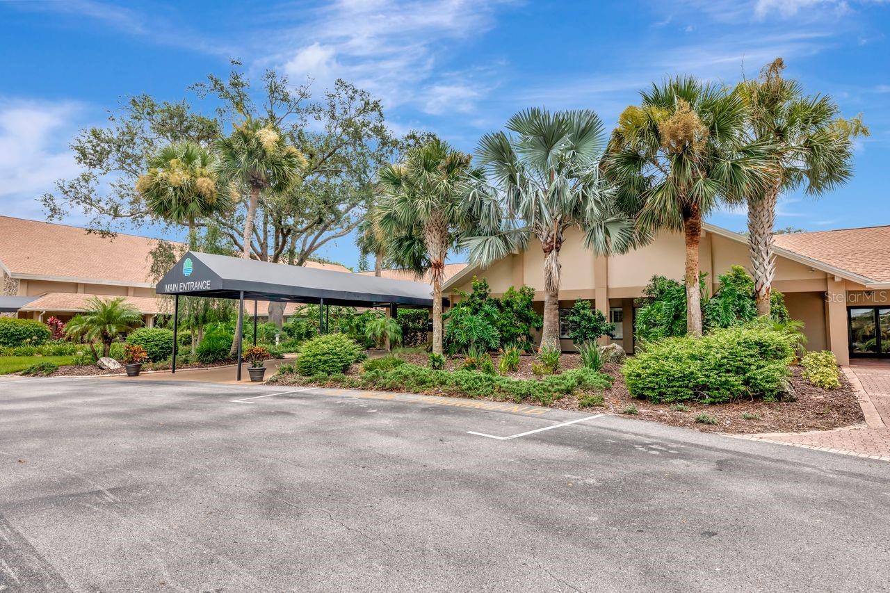 Main Highland Lakes Clubhouse.  The clubhouse is close proximity to 1704 Caledonia Ct.