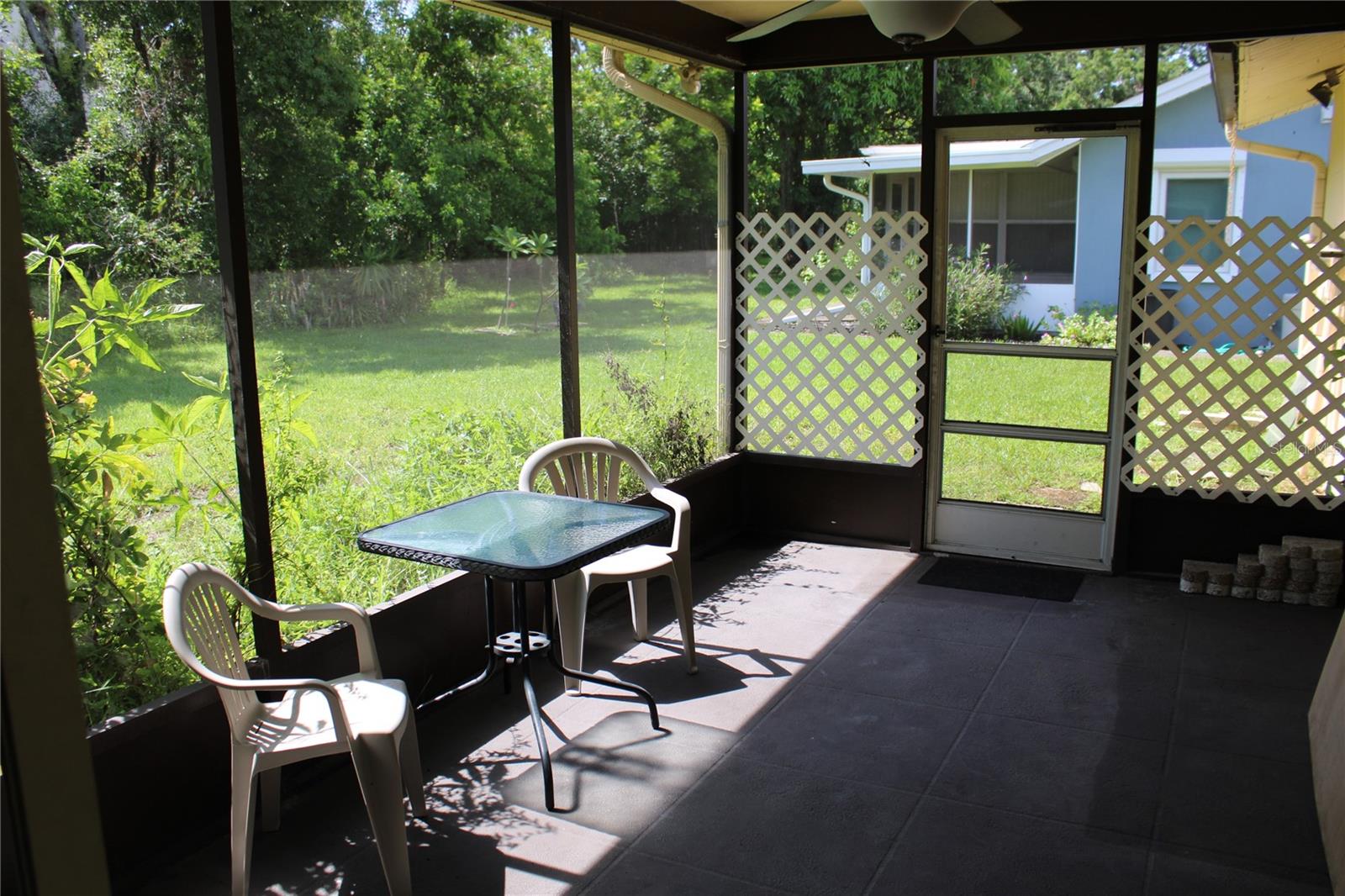 Beautiful patio
