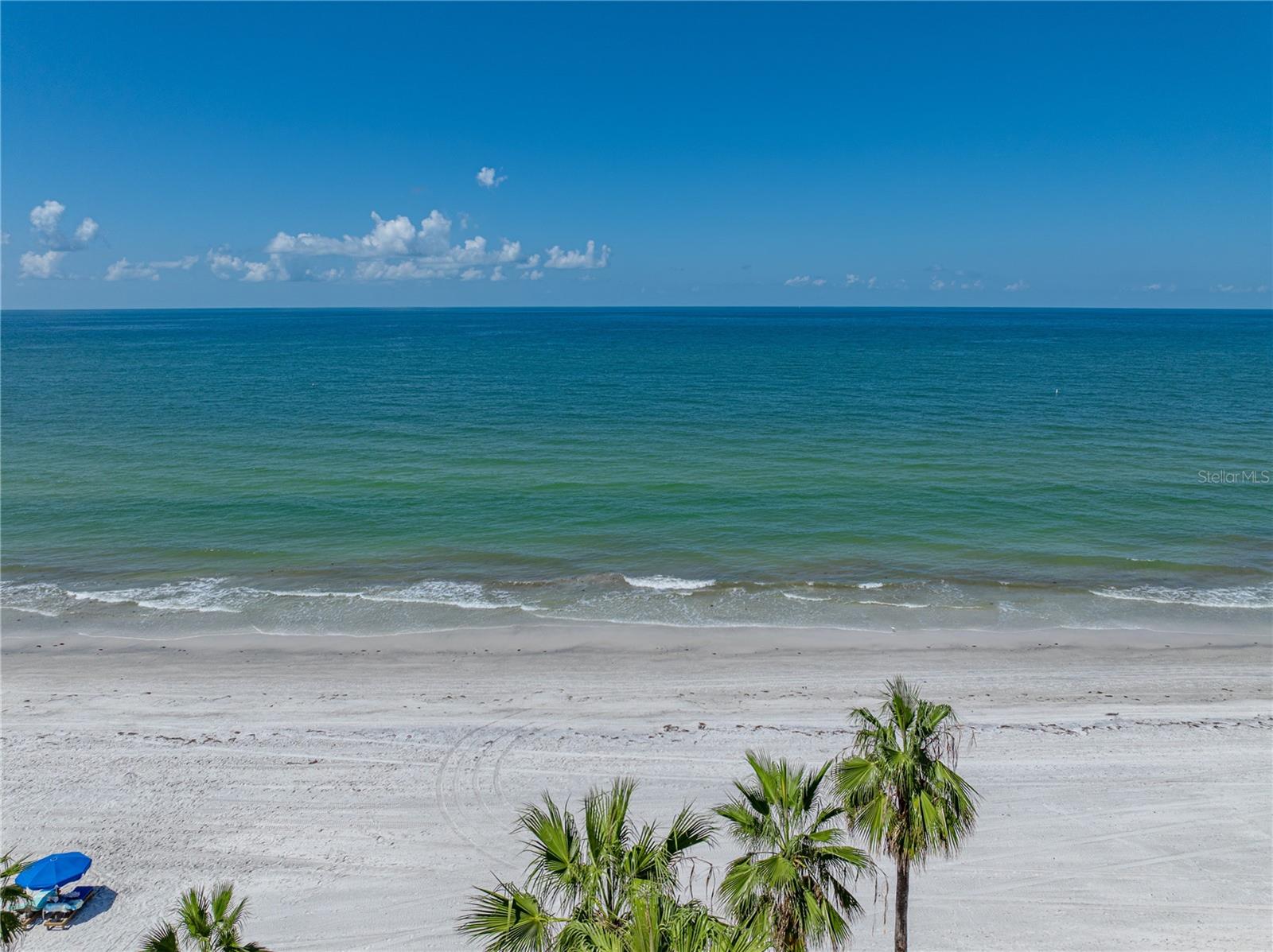 Views from your penthouse level balcony