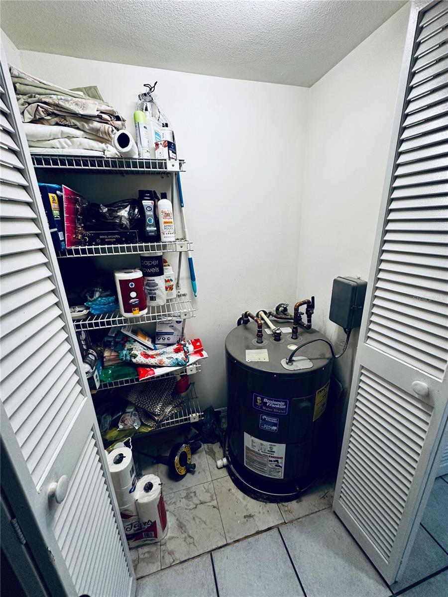 Hallway Closet & Water Heater