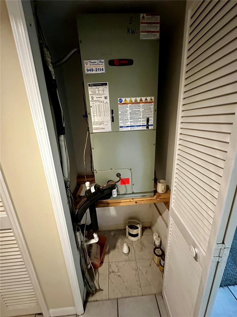 Hallway HVAC Closet