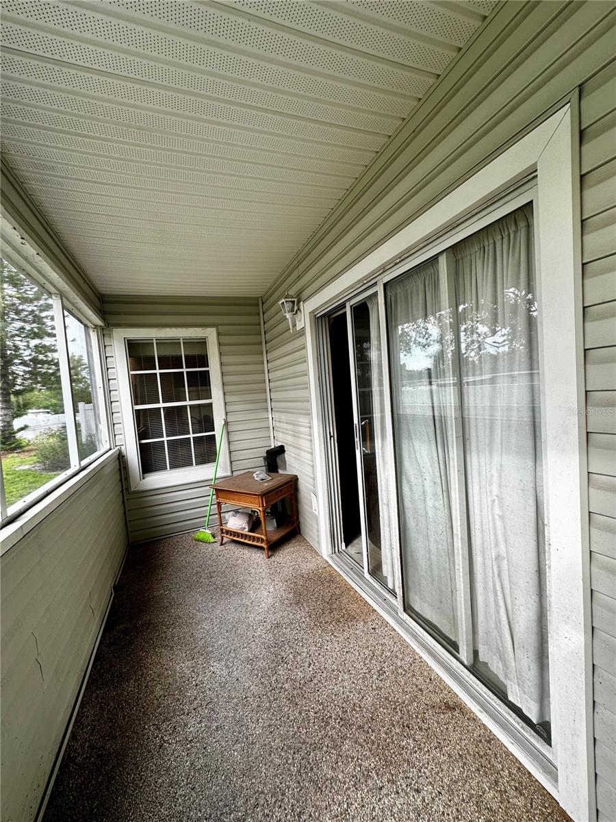 Screened-In Patio from Bedroom 2