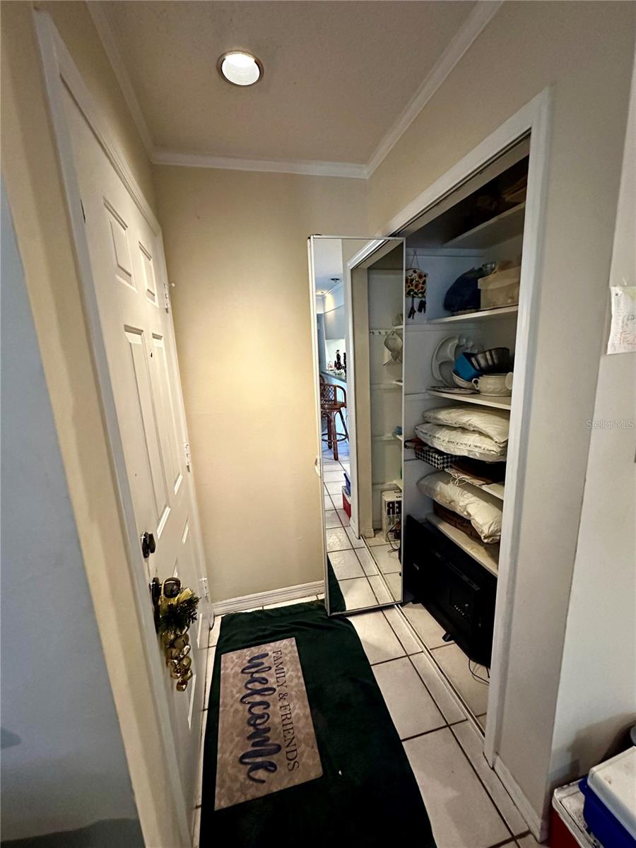 Front Door Closet