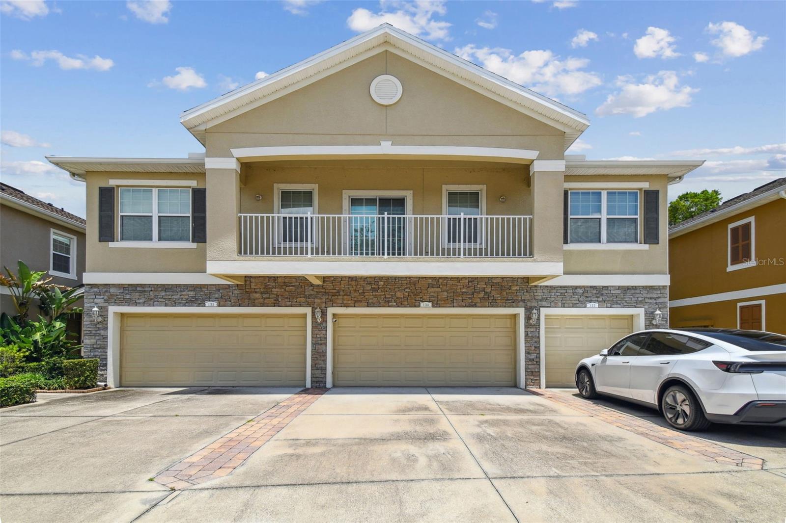 Middle Unit 2 Car Garage