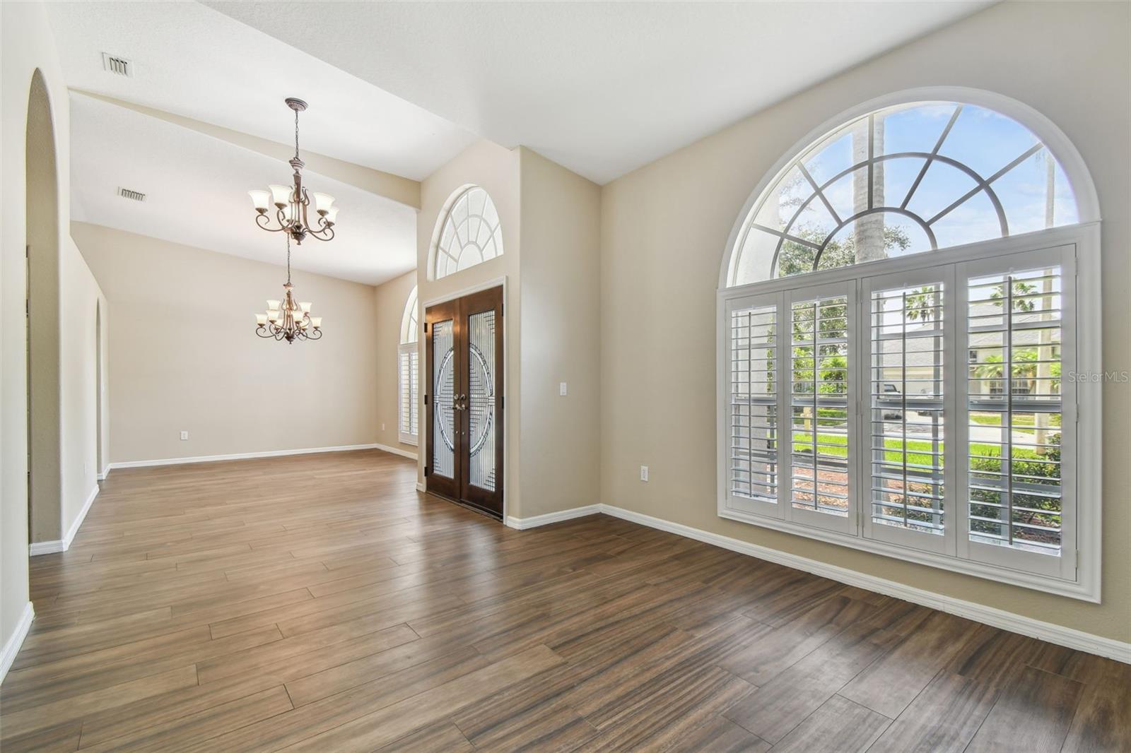 Formal Living Room, Foyer & Dining Room