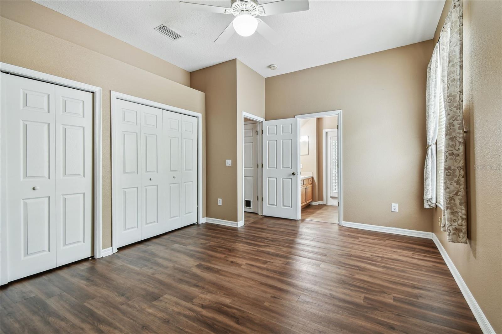 Bedroom #4 w/Double Wall Closets & En Suite Pool Bath