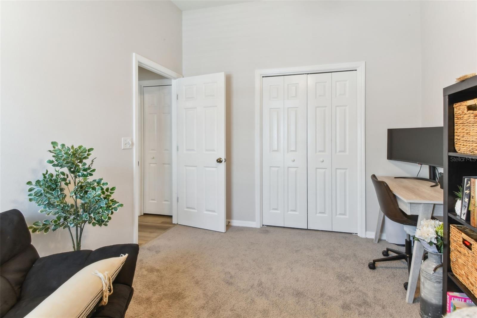 Bedroom 3 used as an office