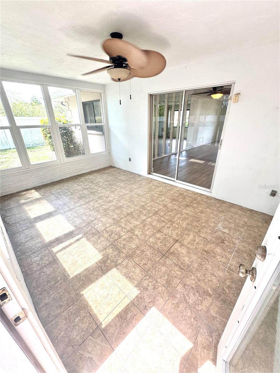 This room is 11'X16' but is not air conditioned.  It could easily add 176SF to the living area of the home by adding a/c