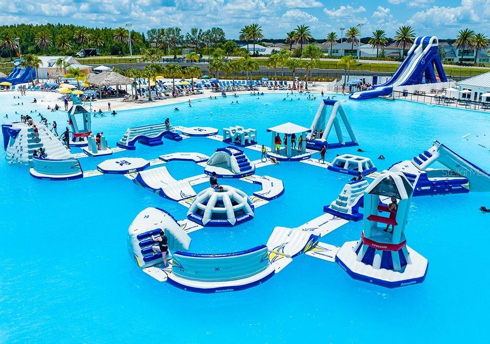 Epperson Lagoon is a man-made tourist attraction located in Wesley Chapel, Florida, consisting of a 7.5-acre  man-made lake and beach featuring clean, clear, purified water, and known as the first crystalline lagoon in the United States.