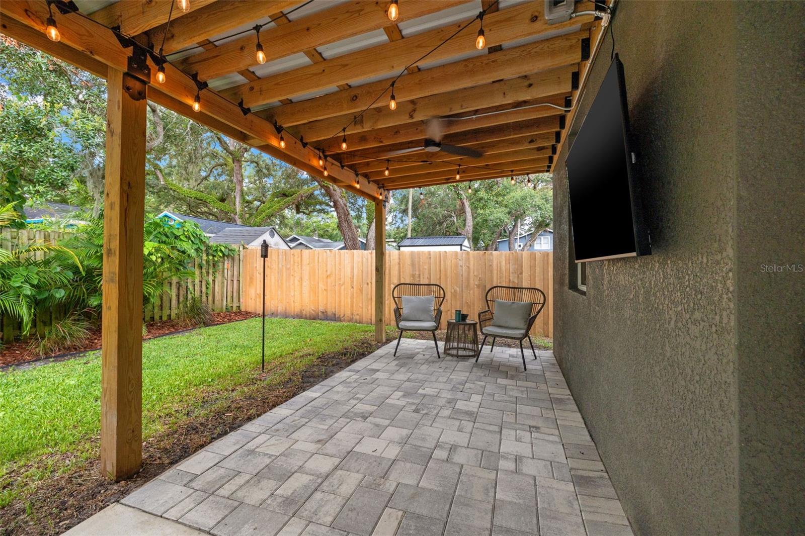 Covered/Paved Patio