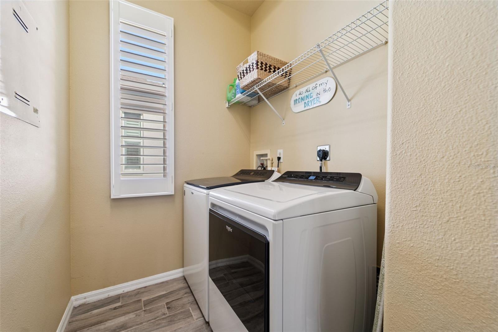 Full laundry room