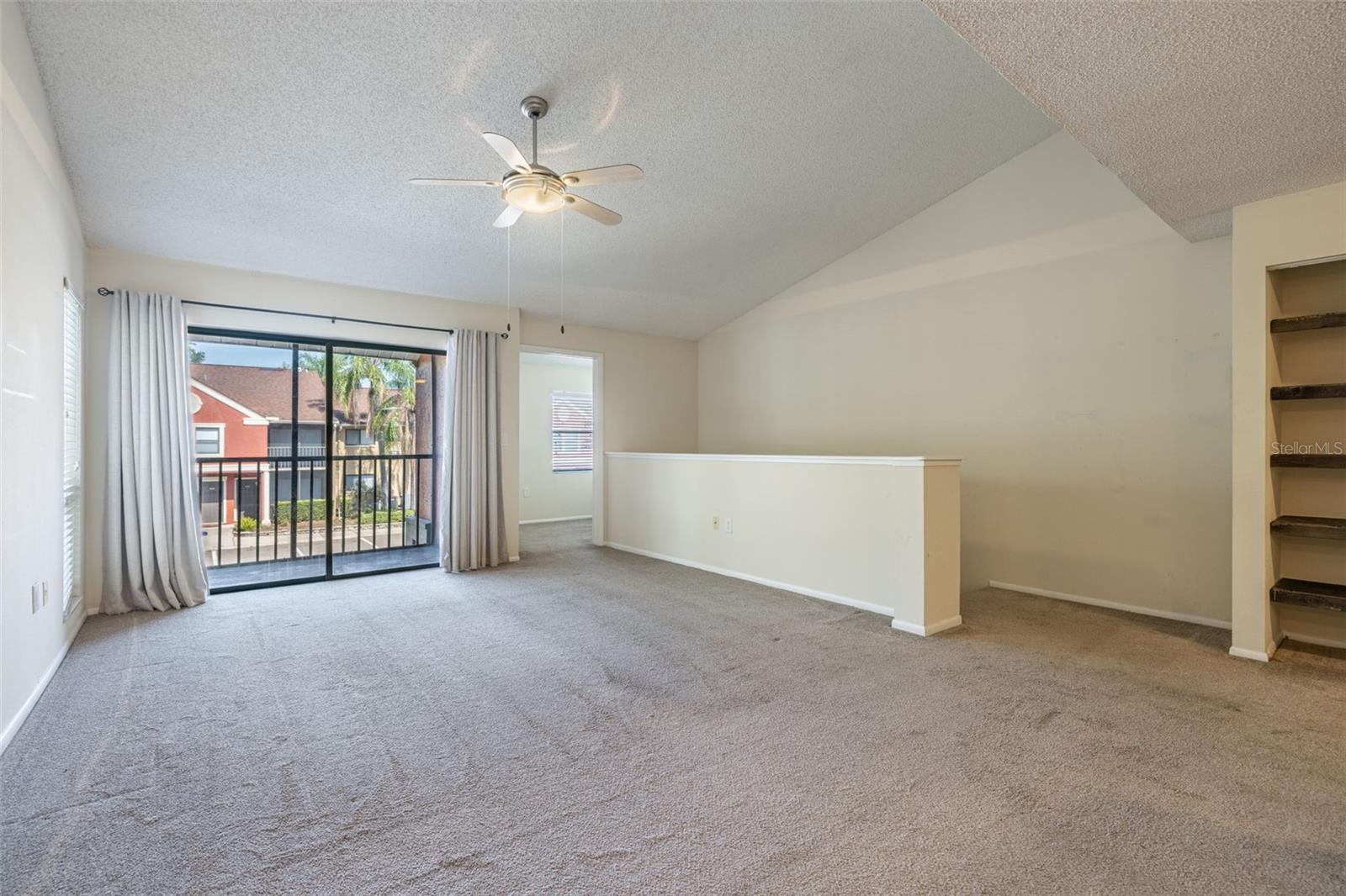 Living Room Looking towards Balcony