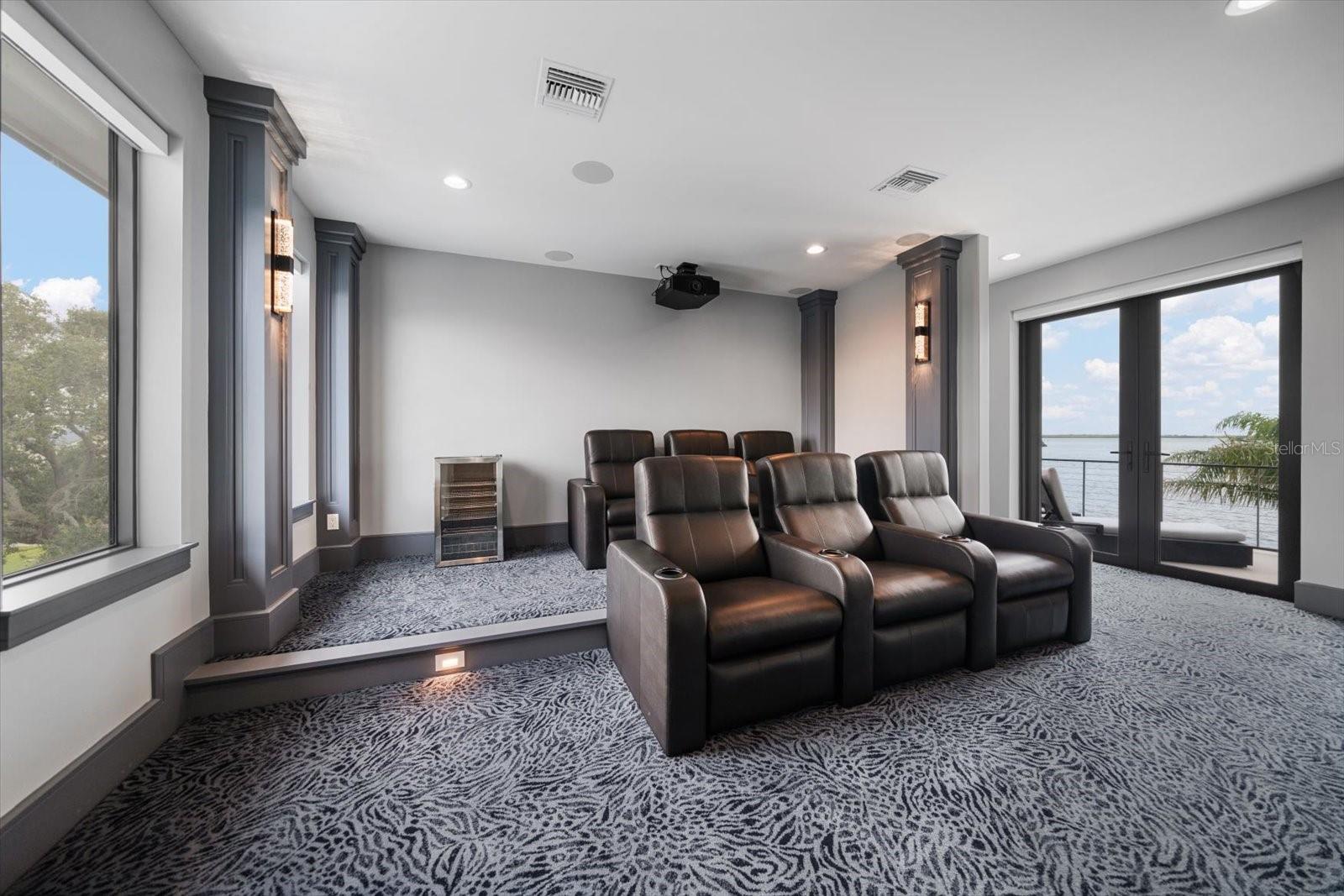 Media room or fourth bedroom.