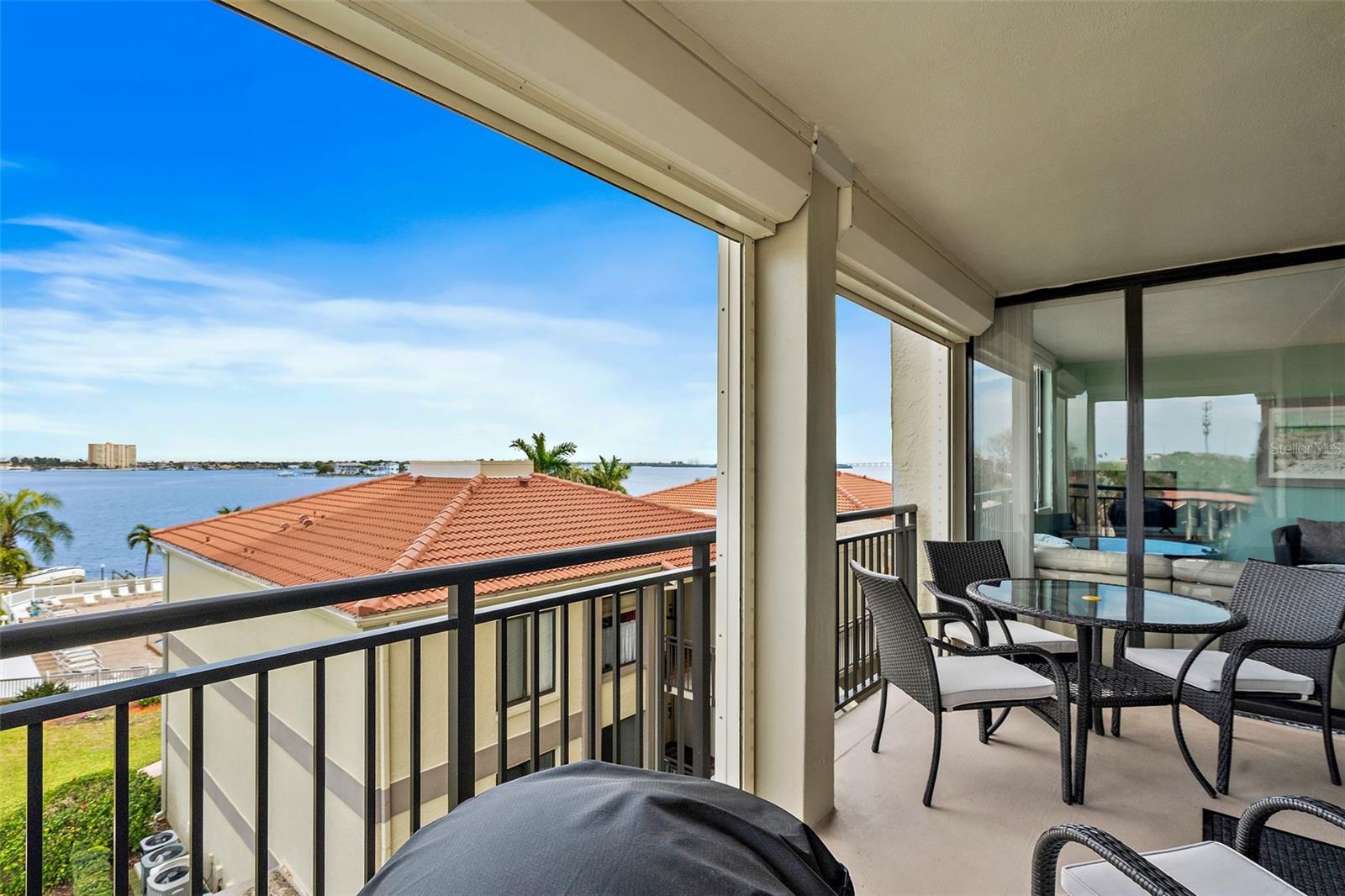 Water view from unit