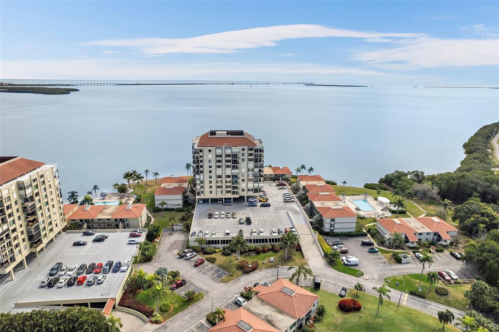 Aerial of complex