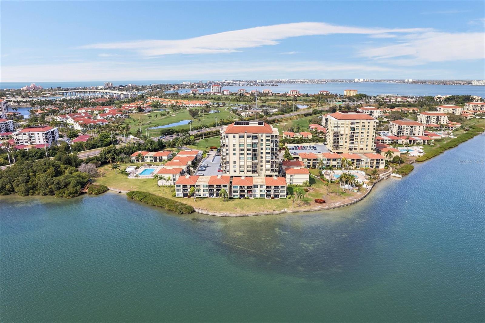 Aerial of Bay