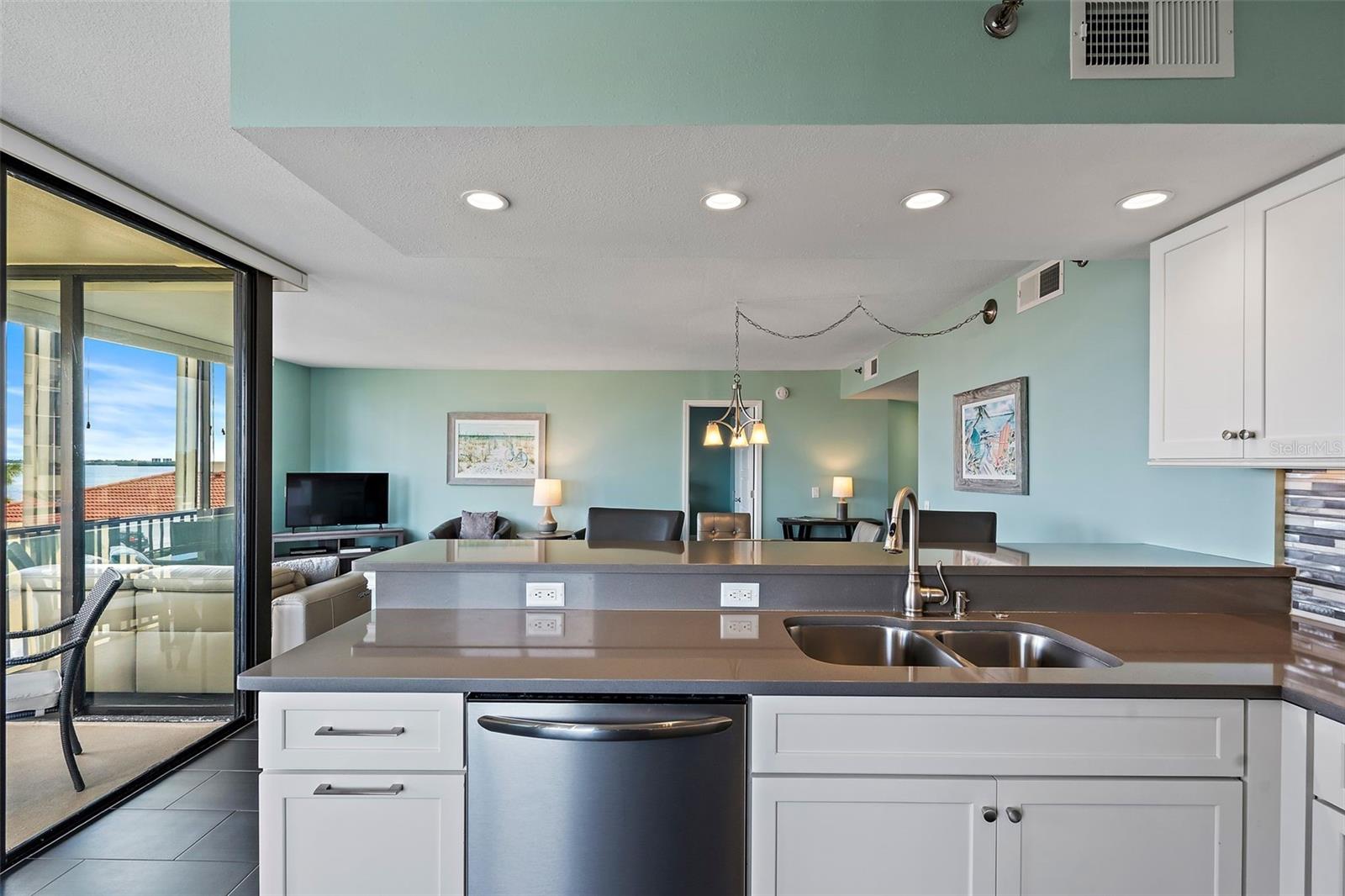 Kitchen to Greatroom