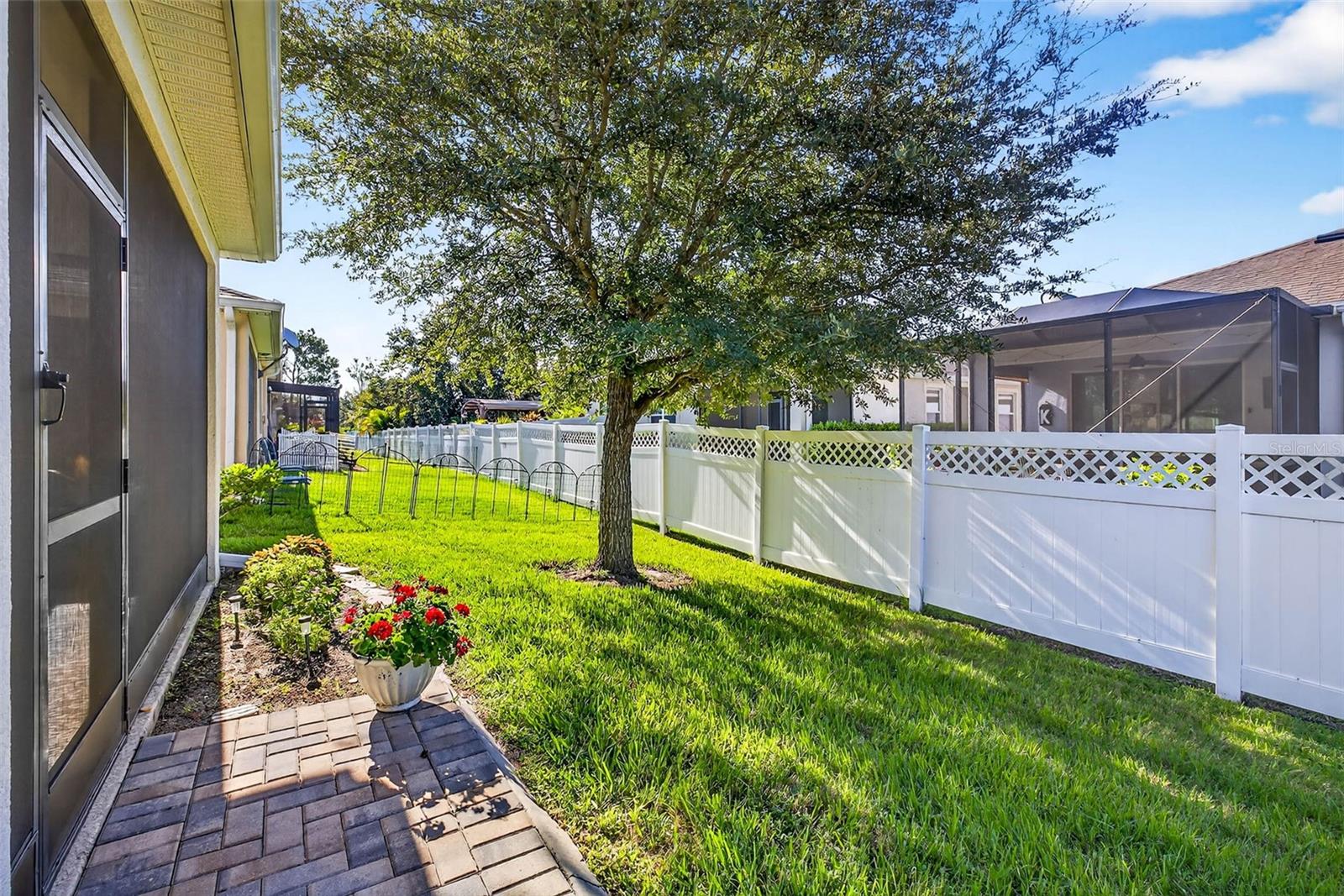 Great outdoor space can be fenced in & already screened lanai  & front door.