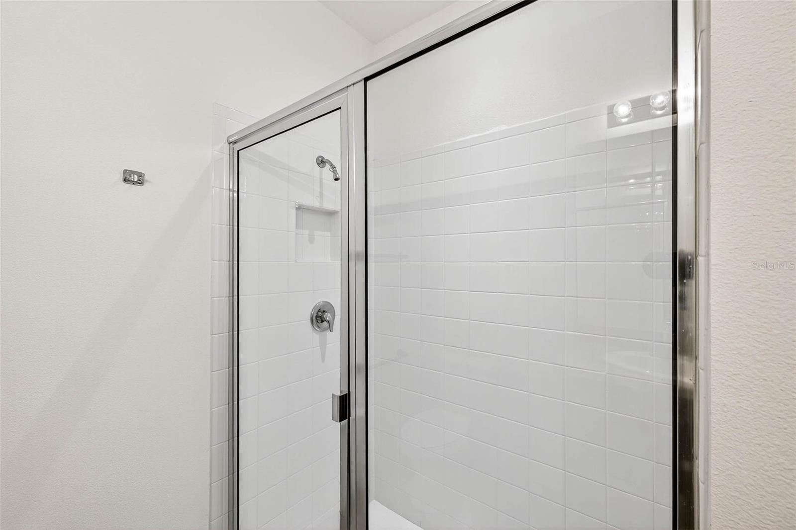 Walk in shower