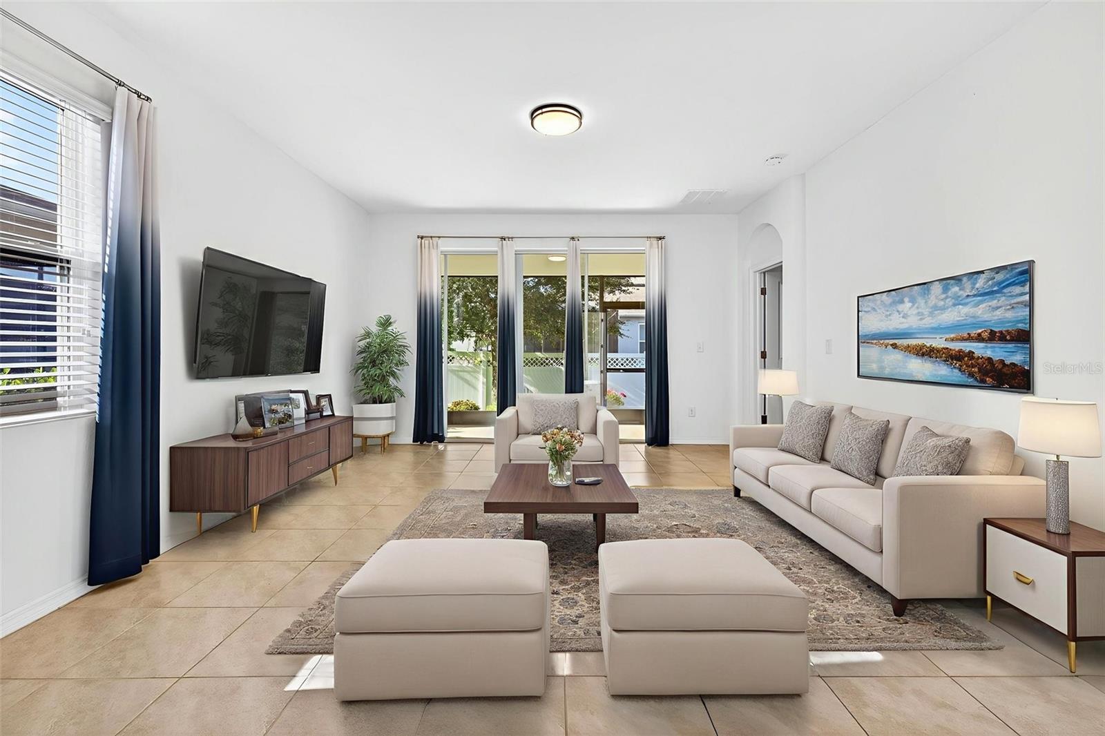 Virtually stages- Imagine this space furnished.